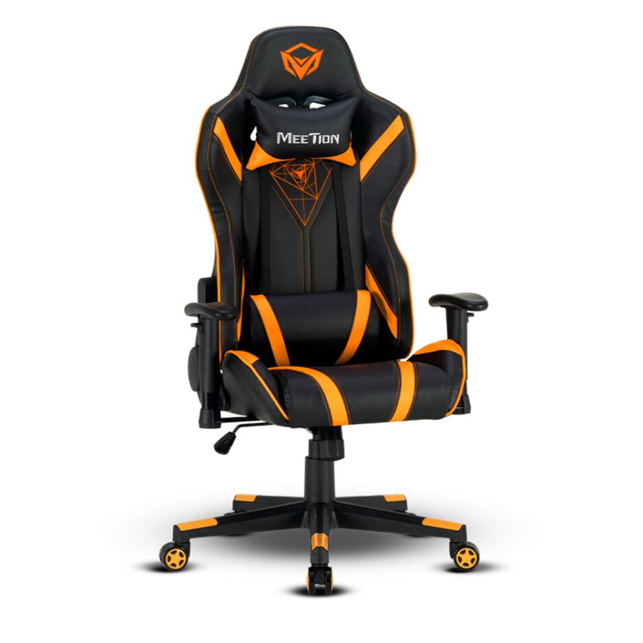 Silla Gamer Meetion MT-CHR15 Negro/Naranja