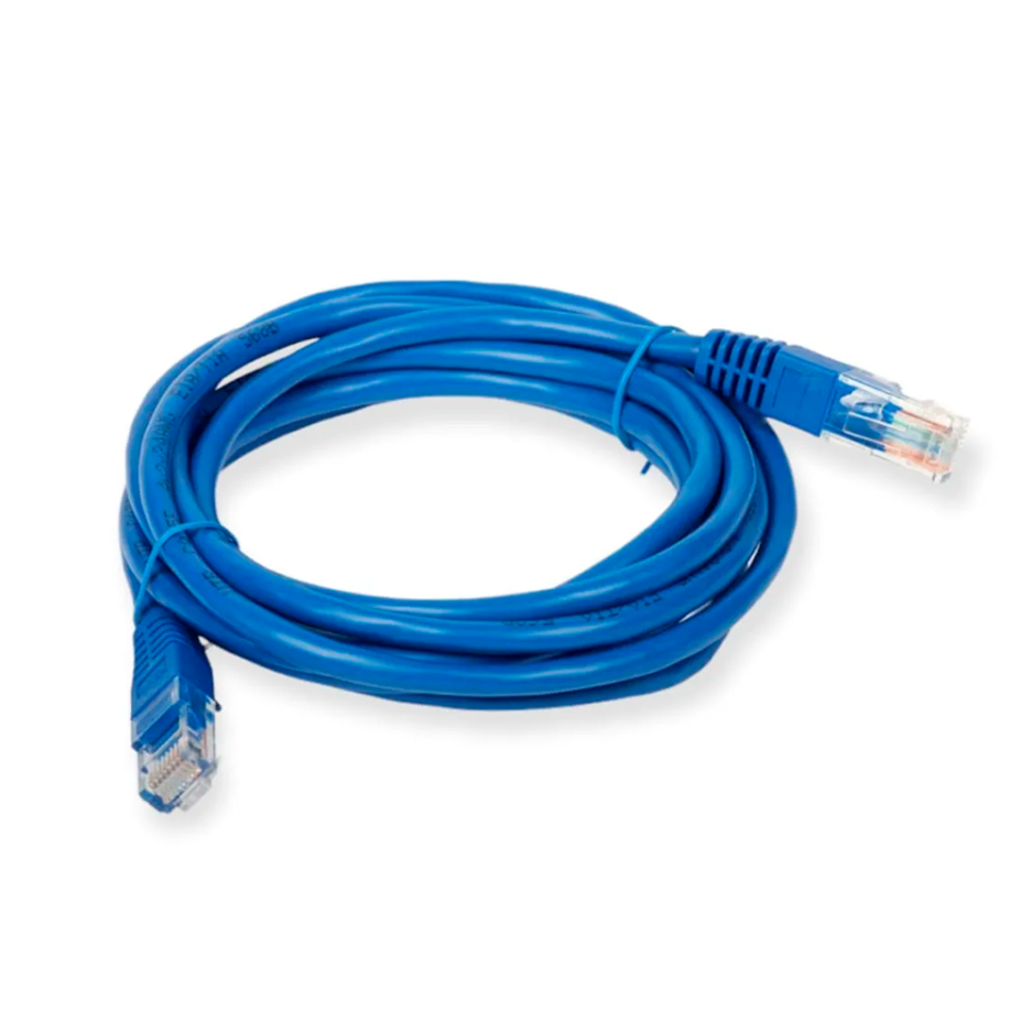 Cable de red Unno Cat6 3m azul