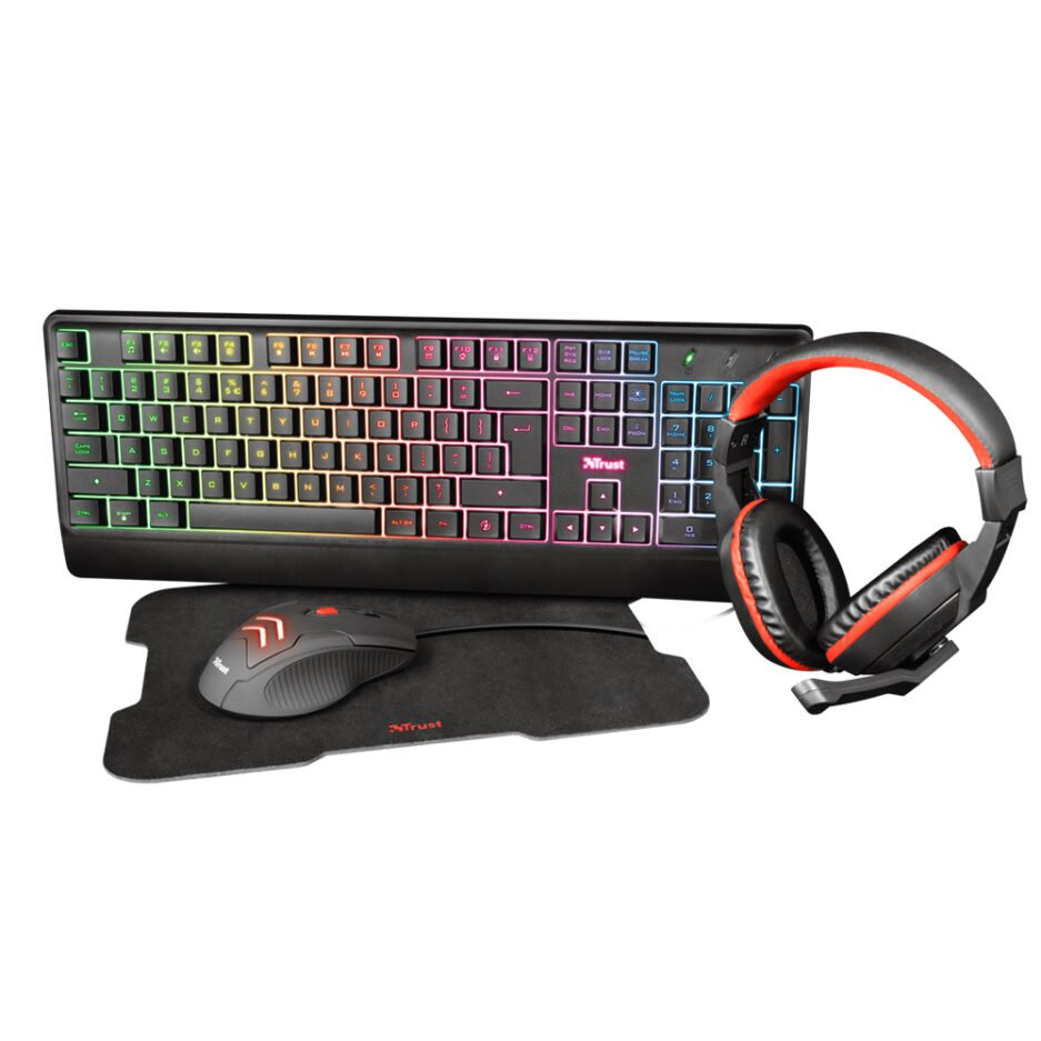 Combo Trust Ziva Gaming 4 en 1