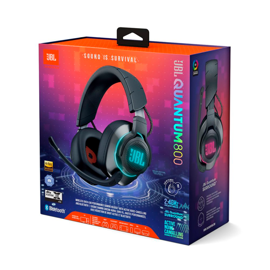 Headset JBL Quantum 800 Wireless BT 5.0