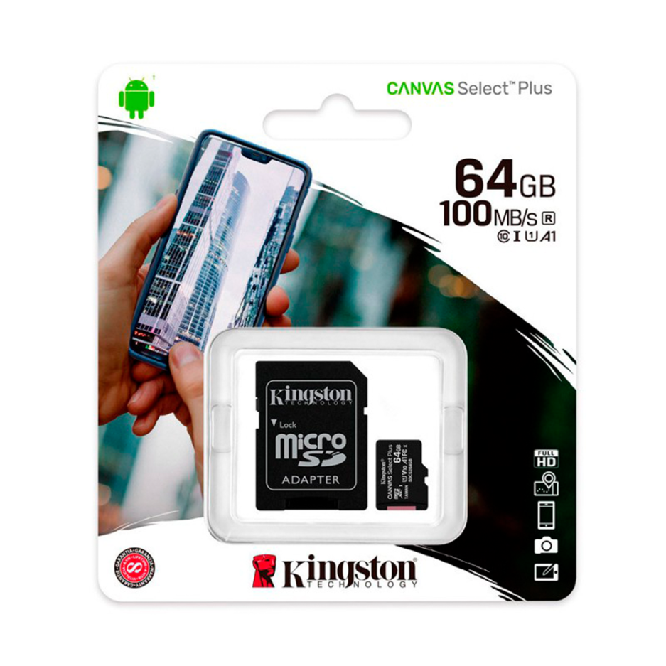 Micro SD Kingston Canvas Select Plus 64GB