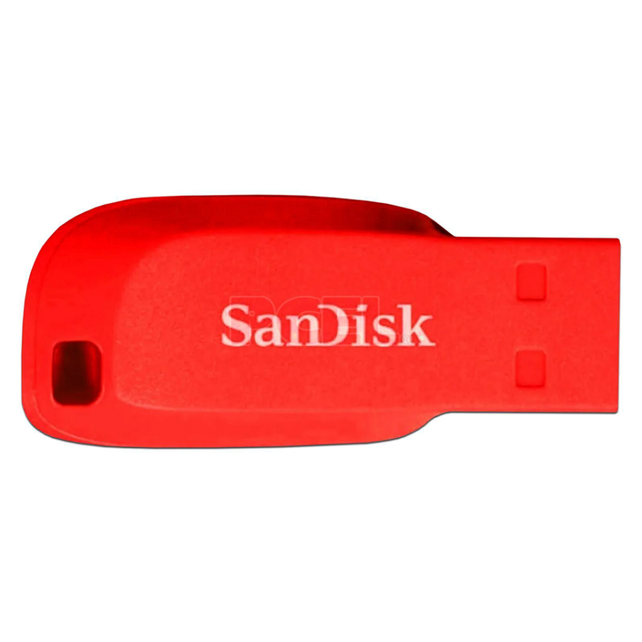Pendrive SanDisk Cruzer Blade 32GB USB 2.0 Rojo