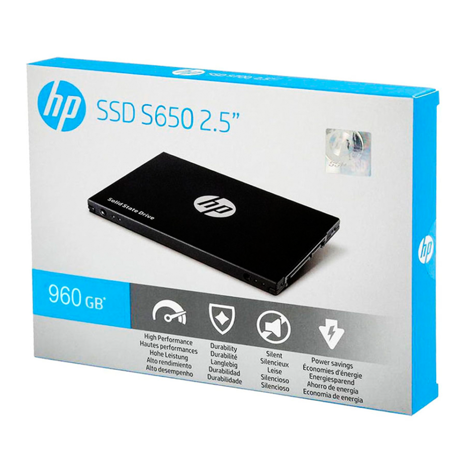 SSD HP S650 960GB 2.5" SATA