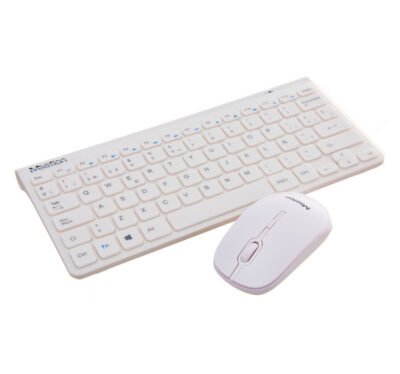 Combo Teclado + Mouse Meetion Mini4000 Wireless White