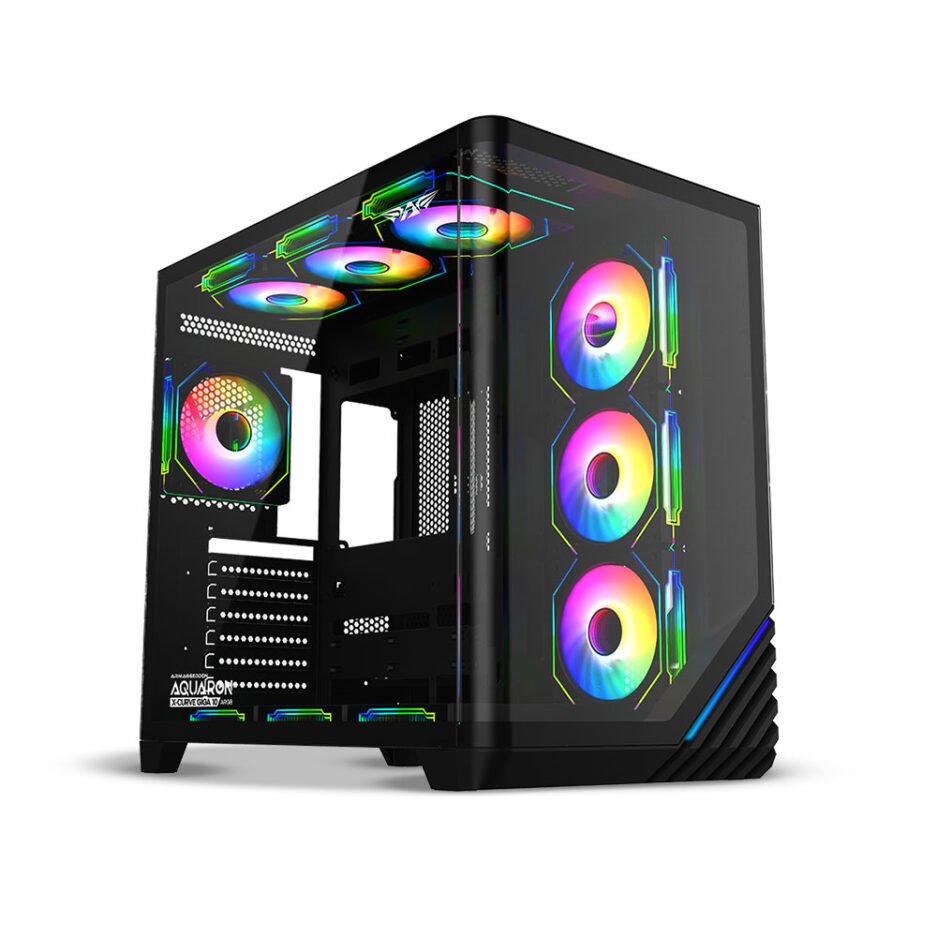 Case ARMAGGEDDON AQUARON X-CURVE GIGA 10 ATX Color Black