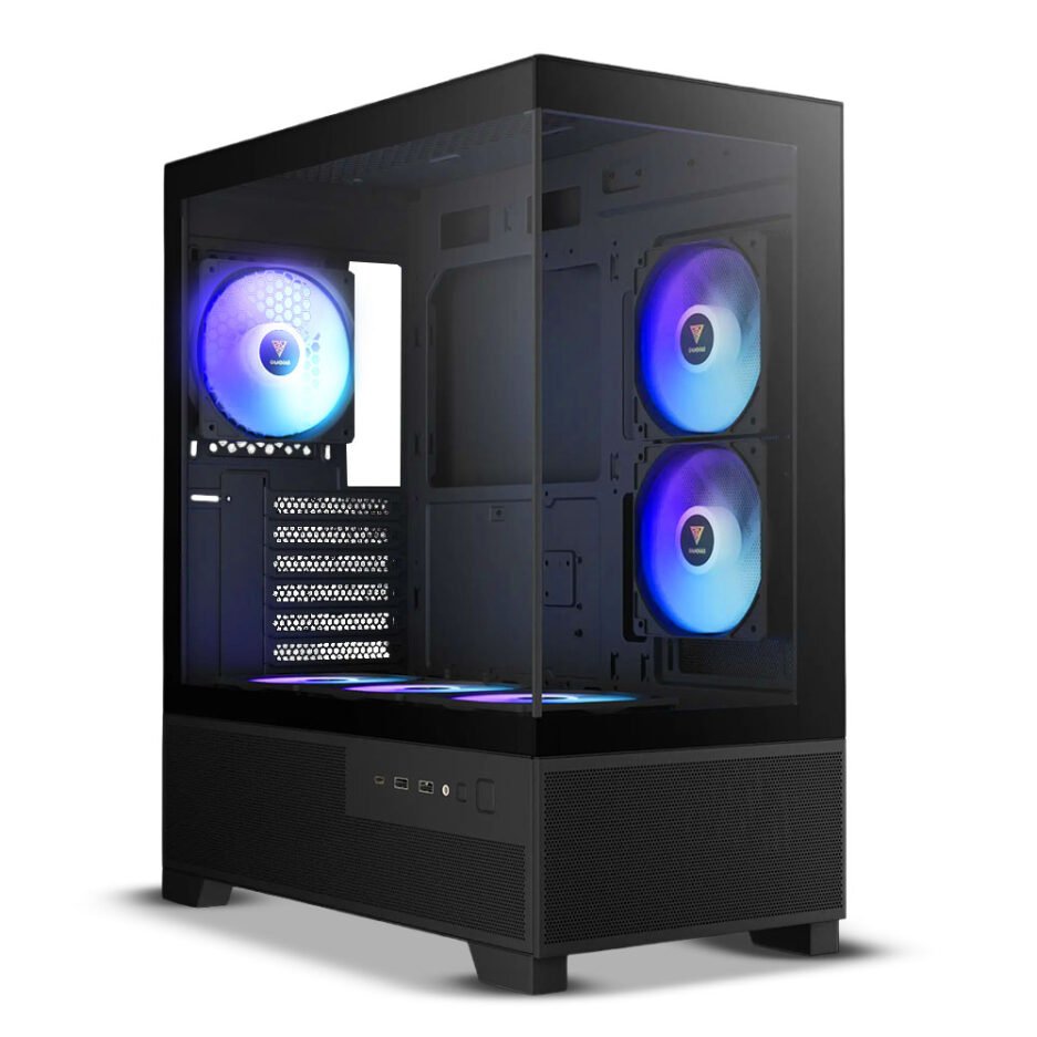 CASE GAMDIAS AURA GC12 ARGB MIDTOWER ATX COLOR BLACK