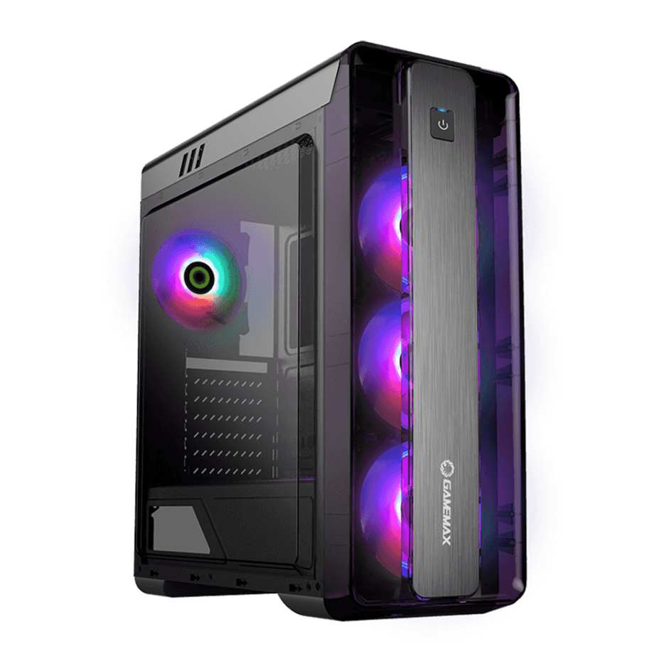CASE GAMING GAMEMAX MOONLIGHT ATX COLOR BLACK