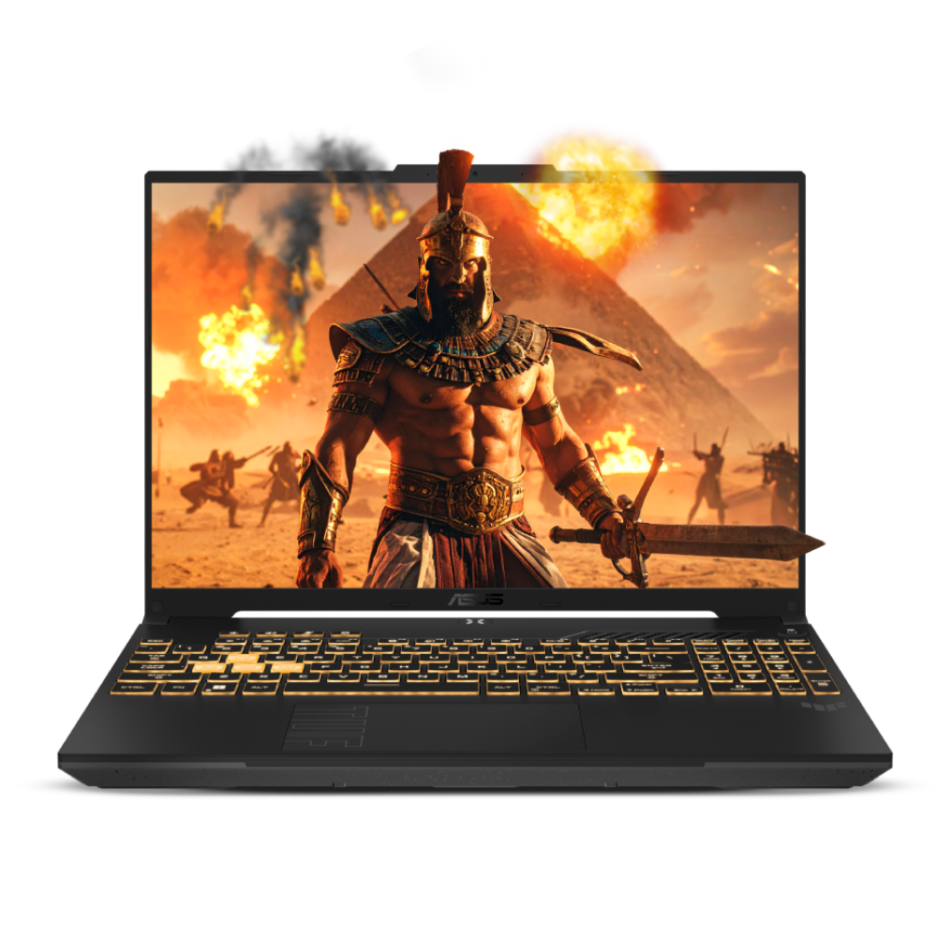Laptop Asus TUF F16 FX607VJ-RL017 | INTEL ULTRA 5-210H | Pantalla 16" FHD de 144Hz | RAM 16GB DDR5 | SSD Nvme 512GB | RTX-3050 6GB GDDR6 | Teclado RGB | COLOR BLACK