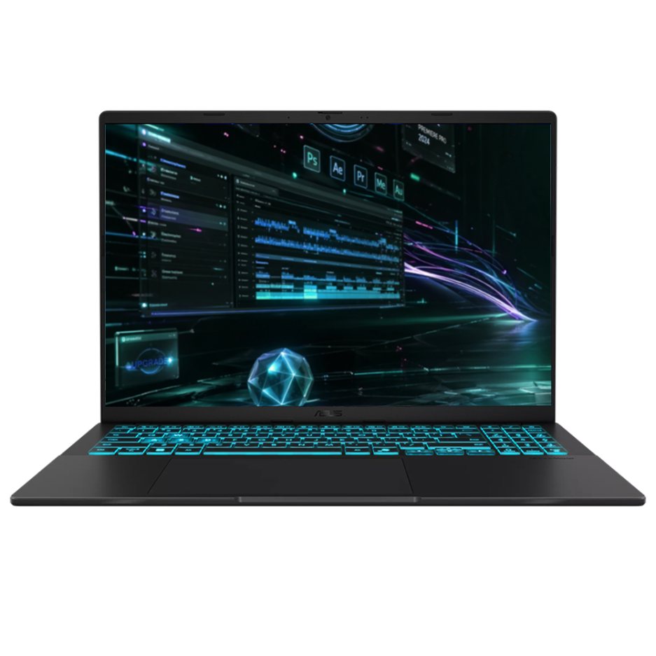 Laptop Asus V16 V3607VH-RP058 | CORE 7 SERIE 2 (240H) | Pantalla 16" FHD de 144Hz | RAM 16GB DDR5 | SSD Nvme 1TB | RTX-5050 8GB GDDR6 | Teclado LED Azul | COLOR BLACK