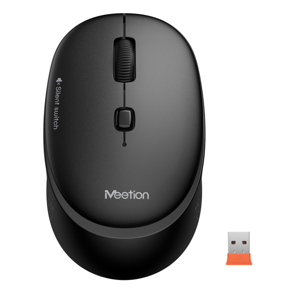 MOUSE MEETION MODELO: R571 CONEXION WIRELLES COLOR BLACK