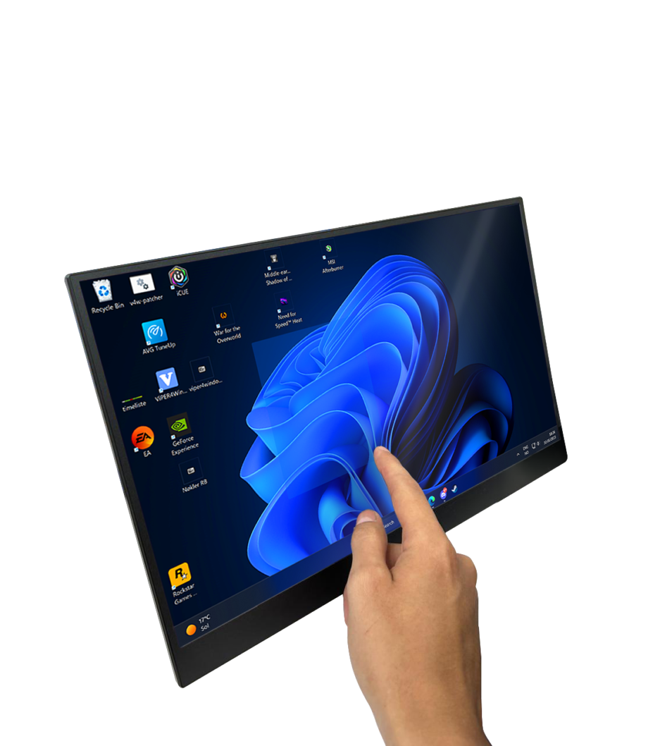 MONITOR PORTATIL ENV 15.6" FHD 60HZ TOUCH- PARLANTES INCORPORADOS