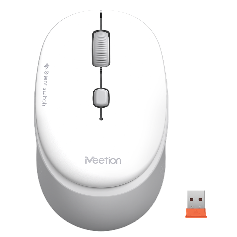 MOUSE MEETION MODELO: R571 CONEXION WIRELLESS COLOR WHITE (SKU: 6970344732797)