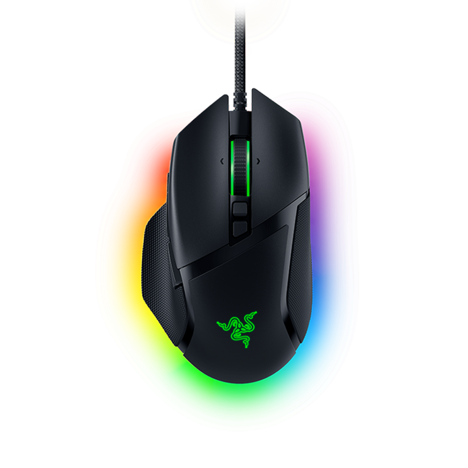 Mouse Razer Basilisk V3 RGB 26000DPI 10BOTONES Programables Conexion USB Color Black