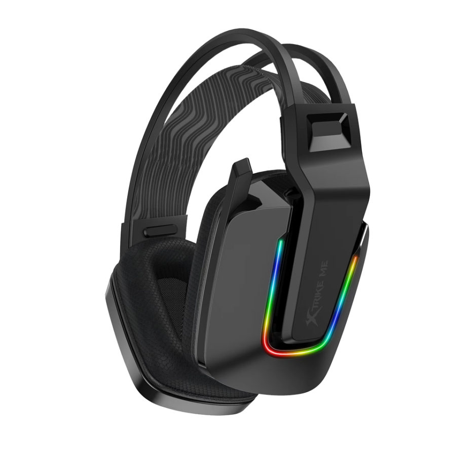 Headset Xtrike ME GH-712 Static Conexión 3.5MM+USB Color Black RGB
