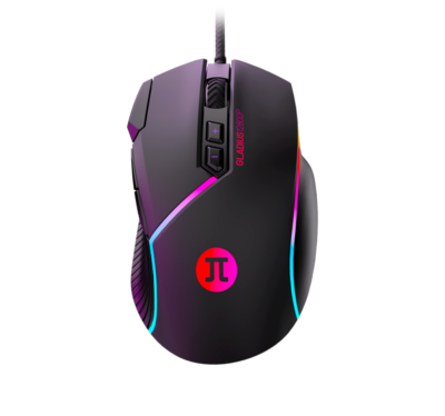 Mouse Primus PMO-103 Gladius RGB 12800DPI 8OTONES Conexion USB Color Black