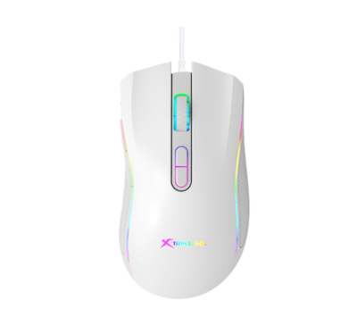 Mouse Xtrike ME GM-314 WH RGB 7200DPI Conexion USB Color White