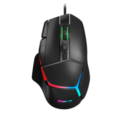 Mouse Xtrike ME GM-415 8000DPI Conexion USB Color Black RGB