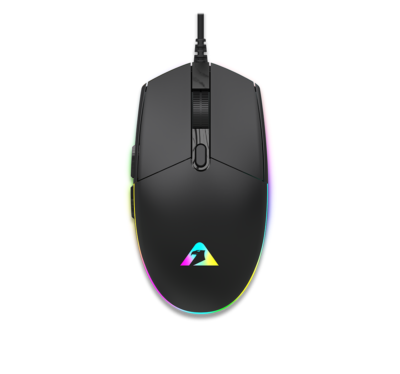 Mouse Armaggeddon Grumman Raven III RGB 12800 DPI 5BOTONES Conexion USB Color Black