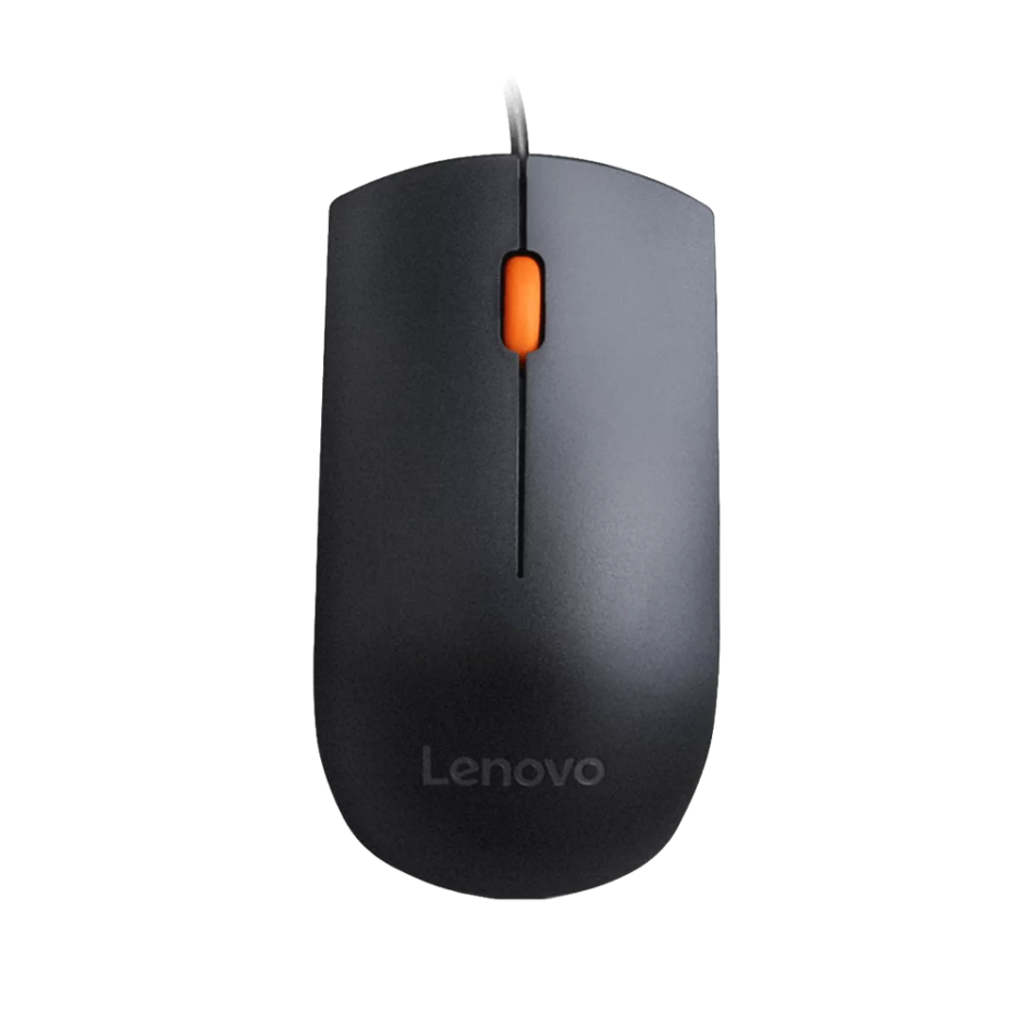 Mouse Lenovo 300 1600DPI Conexion USB Color Black