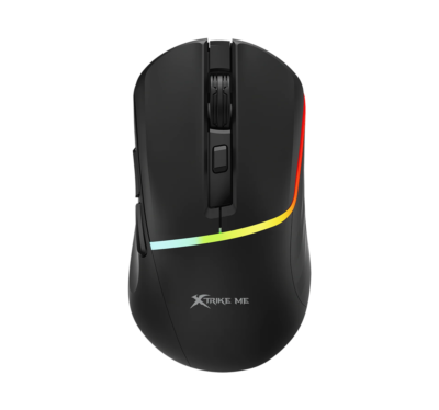 Mouse Xtrike ME GM-322 7COLORES 7200DPI 6BOTONES Conexion USB Color Black