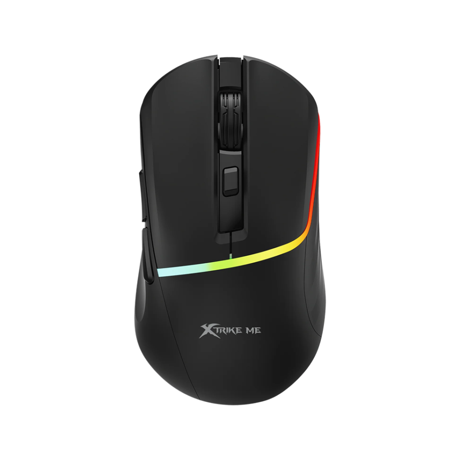 Mouse Xtrike ME GM-322 7COLORES 7200DPI 6BOTONES Conexion USB Color Black