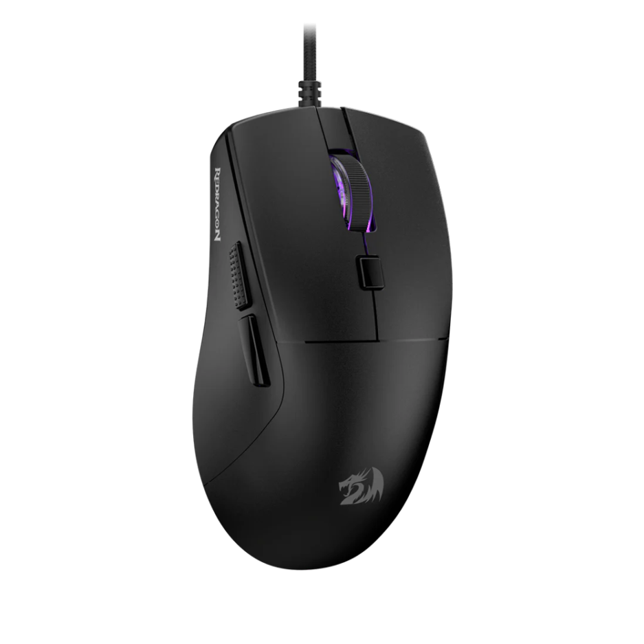 Mouse Regragon M618 Azzmach 10000DPI 5BOTONES Programables Conexion USB Color Black