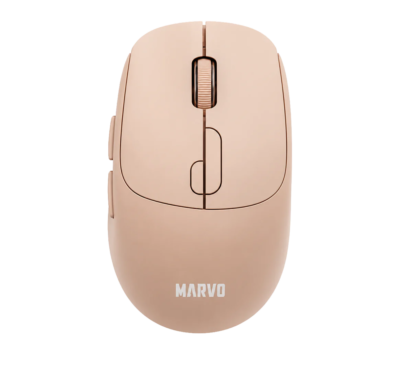 Mouse Marvo Scorpion M809W OR 1600DPI Bateria Recargable Conexion Bt/wireless Color Pink RGB