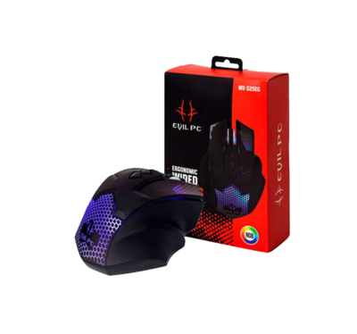 Mouse Evil MS-525EG 7200DPI RGB Conexion USB