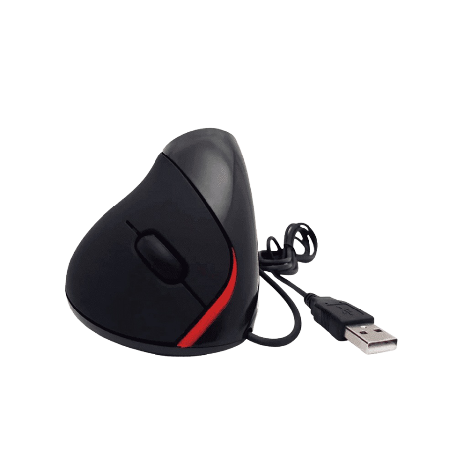 Mouse Ergonomico Nitron Recargable Conexion Wireless Color Black 14-01-037