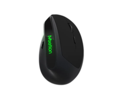 Mouse Meetion R390 Ergonomico Vertical Conexion Wirelless
