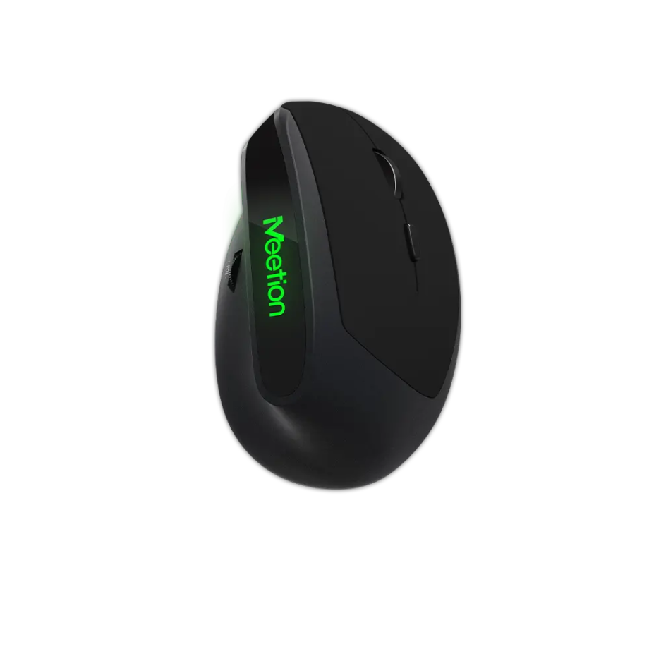 Mouse Meetion R390 Ergonomico Vertical Conexion Wirelless
