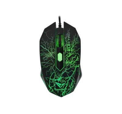 Mouse Alcatroz Xcraft Classic Electro 2400DPI 7COLORES Conexion USB Color Black