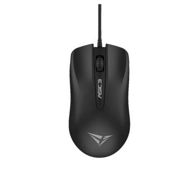 Mouse Alcatroz ASIC3 1600DPI Conexion USB Color Black