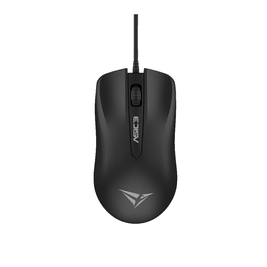 Mouse Alcatroz ASIC3 1600DPI Conexion USB Color Black