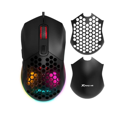 Mouse Xtrike ME GM-316 7200DPI 6BOTONES Conexion USB Color Black RGB