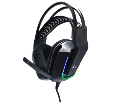 Audifonos Gaming Evil HD-577EG RGB Stereo Conexión 3.5MM *usb Color Black