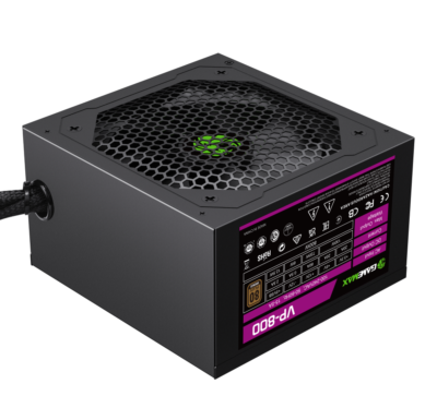 Fuente de Poder Gamemax VP-800 80 Plus Bronze RGB