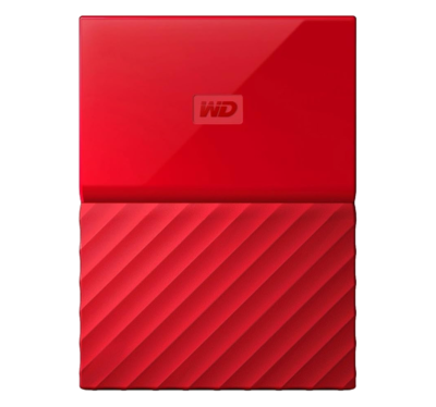 Disco Duro Externo Western Digital Modelo :0010BRD-WESN 1TB 2.5" USB 3.1 Color RED