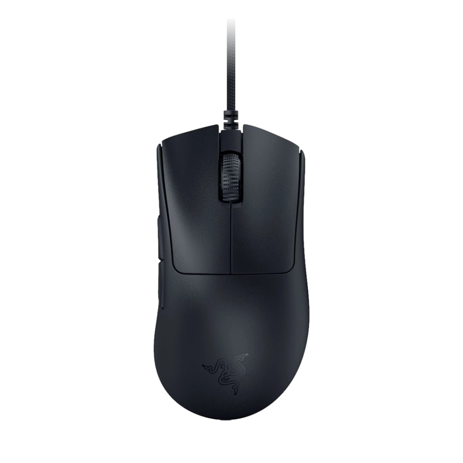 Mouse Razer Ergonómico Deathadder V3 Diseño Ultra Ligero 30.000DPI 6BOTONES Programables Conexión USB Color Black.