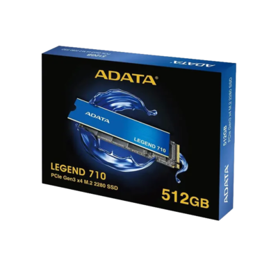 SSD Adata Legend 710 512GB GEN3 M.2 Nvme Lectura 2400MBPS Escritura 1800MBPS