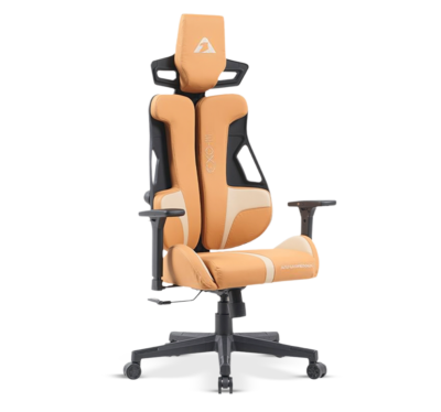 Silla Gaming Armaggeddon Exo-iii Diseño Ergonomico Reposabrazos Ajustables Respaldo Reclinable Color Honey