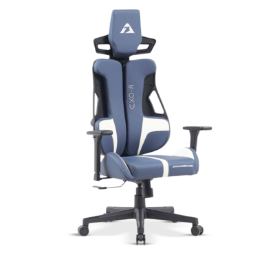 Silla Gaming Armaggeddon Exo-iii Diseño Ergonomico Reposabrazos Ajustables Respaldo Reclinable Color Nautical Blue/bk
