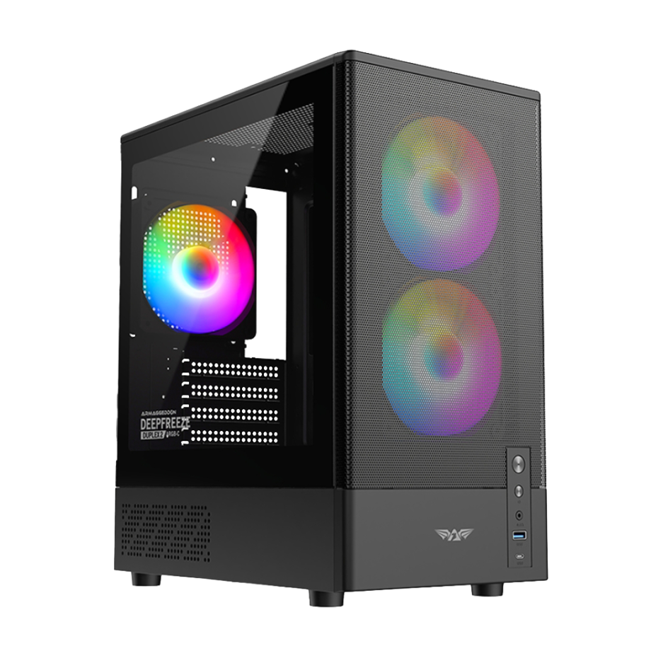 Case Armaggeddon Deepfreeze Duplex 2 Argb -C Color Black