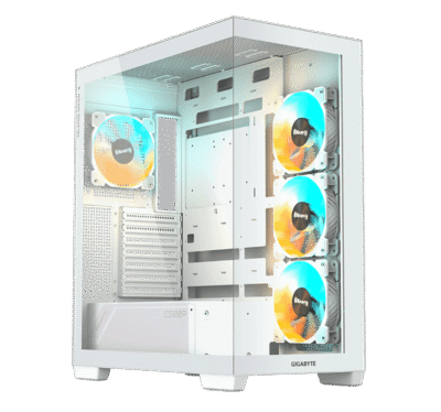 Case Gigabyte GB-C500PIST Panoramic Stealth ICE ATX Mid-tower Color White