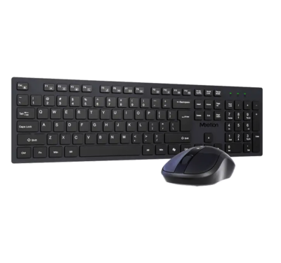 Combo Teclado+mouse Meetion CW216 Waterproof Silencioso Conexión Wireless Color Black