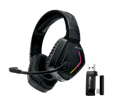Headset Xtrike ME GH-512W Microfono Onmideccional Conexión Bt/wireless/cable Usb-c Color Black RGB