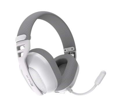 Headset Xtrike ME GH-513W Micrófono Omnidireccional Desmontable Conexión Bt/wireless/cable Usb-c Color White