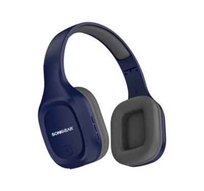 Headset Sonigear Airphone 5 Recargable Hasta 20HORAS Conexión BT5.4 Color Indigo