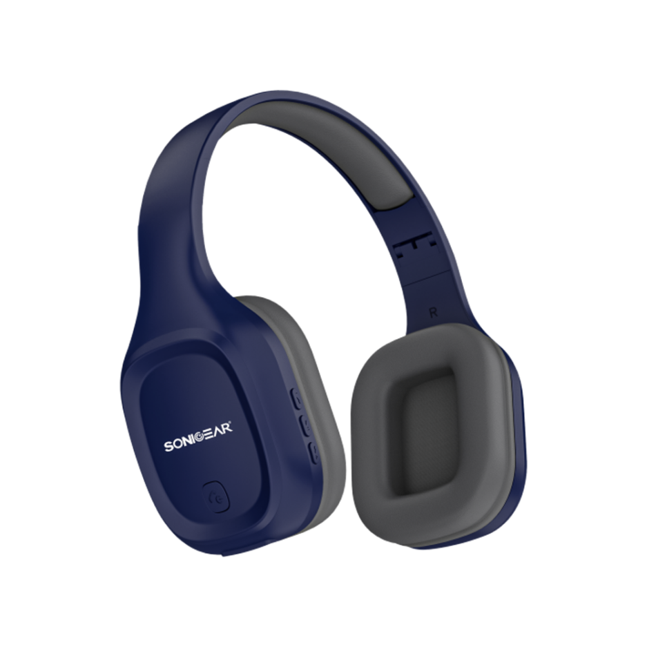 Headset Sonigear Airphone 5 Recargable Hasta 20HORAS Conexión BT5.4 Color Indigo