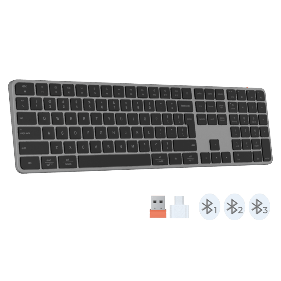 Teclado Meetion Ikey K230 Conexión Bt-wireless Color Black